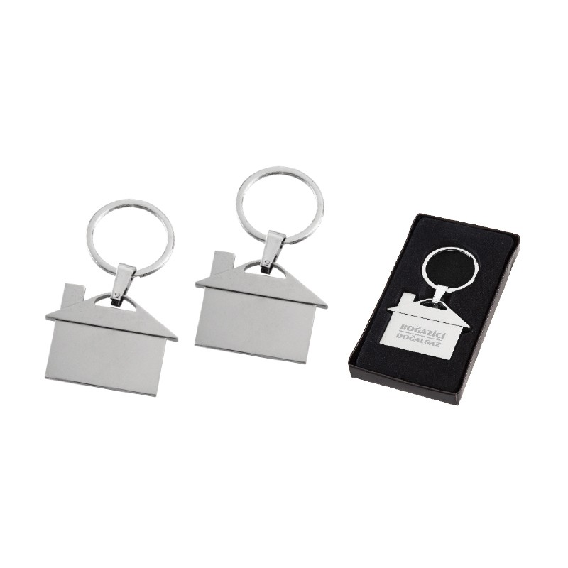 2216  Çift Taraflı Metal Anahtarlık