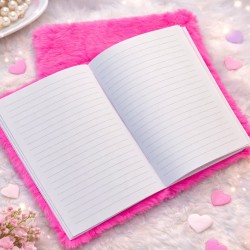 Toptan Love Tasarımlı Peluş Defter