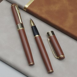 Toptan Soft Deri Defter Ve Roller Kalem Seti