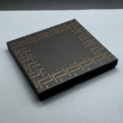 Toptan Desenli Siyah Deri Defter Kalem Set
