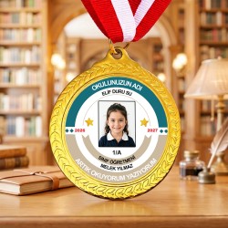 Kişiye Özel Artık Okuyorum Madalyası | Okuma Bayramı